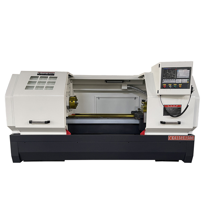 Ck6150 Turning Swiss Type Slant Bed Horizontal CNC Lathe Machine