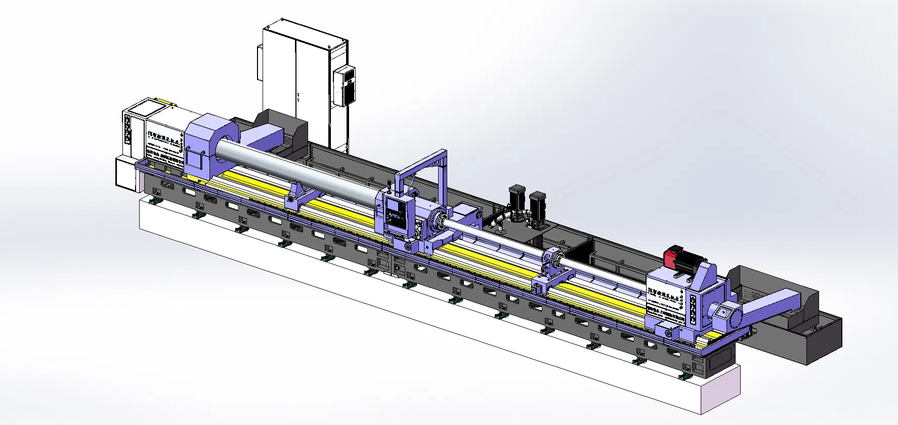 CNC Boring Machine Process