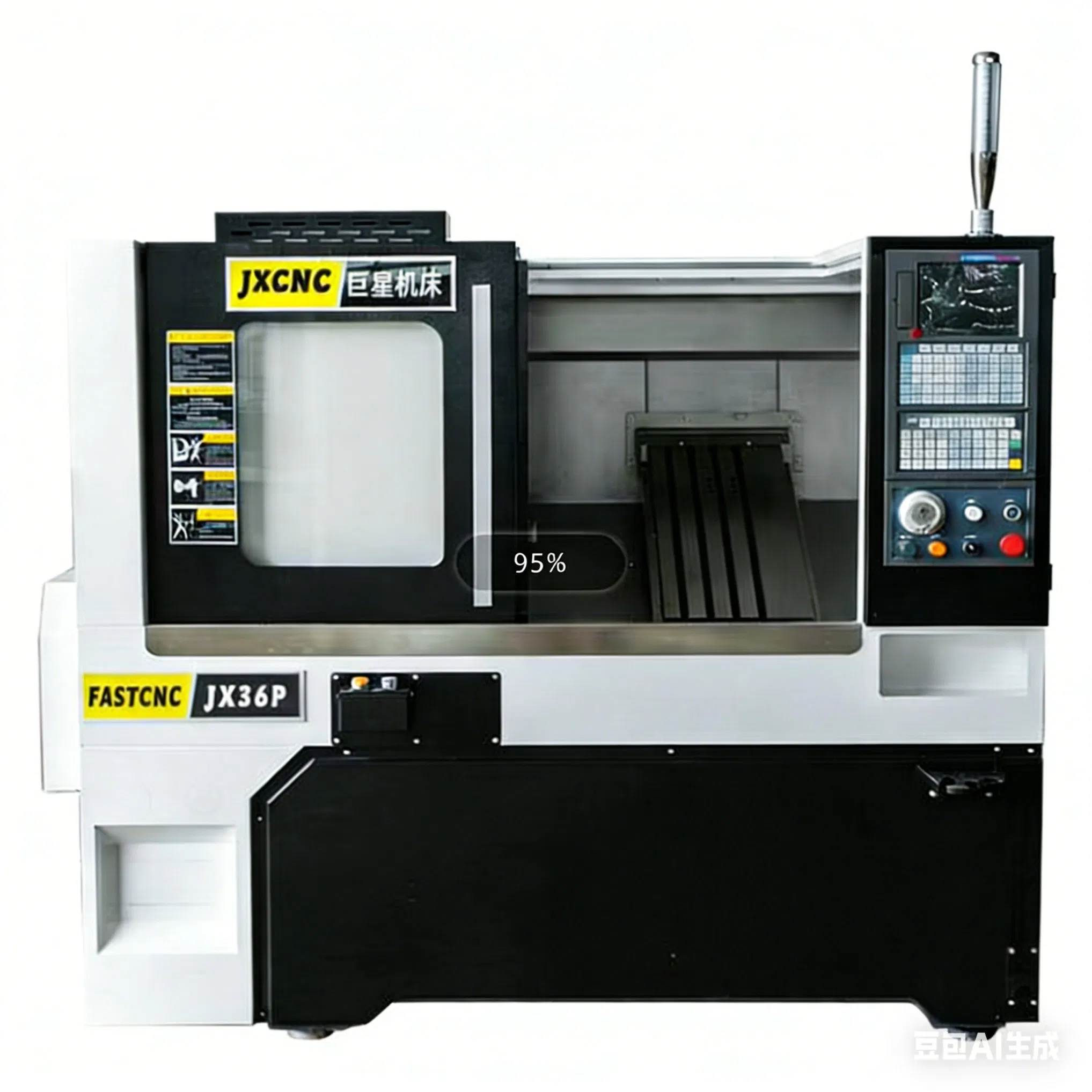 Heavy Duty Automatic Slant Bed CNC Turning Center for Industrial Mass Production