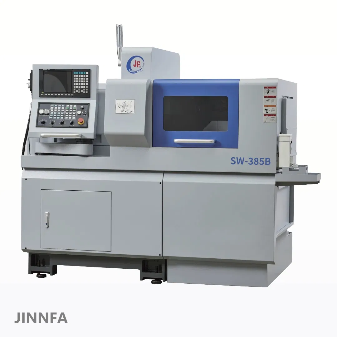 CNC Machine Tool Swiss Type Turning Milling Lathe Sw385b Process The Complex Workpieces