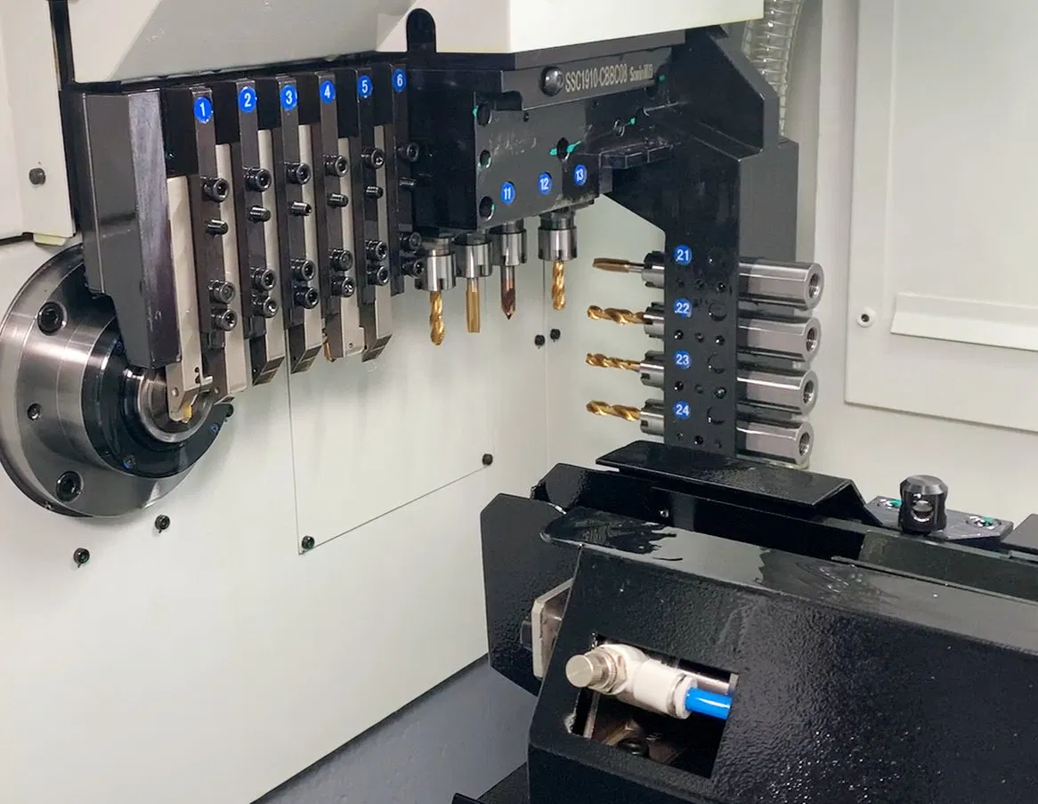 SZ-25E2 CNC Swiss type turning machine for micro parts