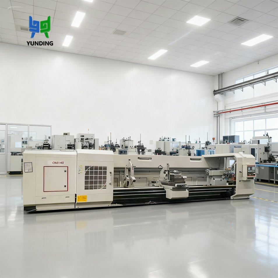 China Precision Flat Bed Heavy Duty Turning Lathe Machine Ck61140 Metal CNC Lathe Machine with Living Turrets