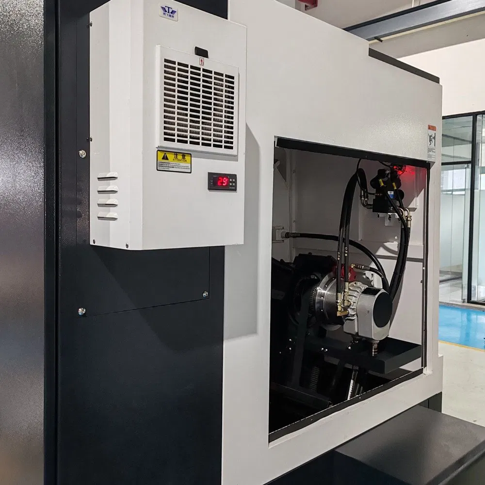 12-Station Turret Inclined Bed Heavy Duty CNC Turning Center with 550 mm Turning Length