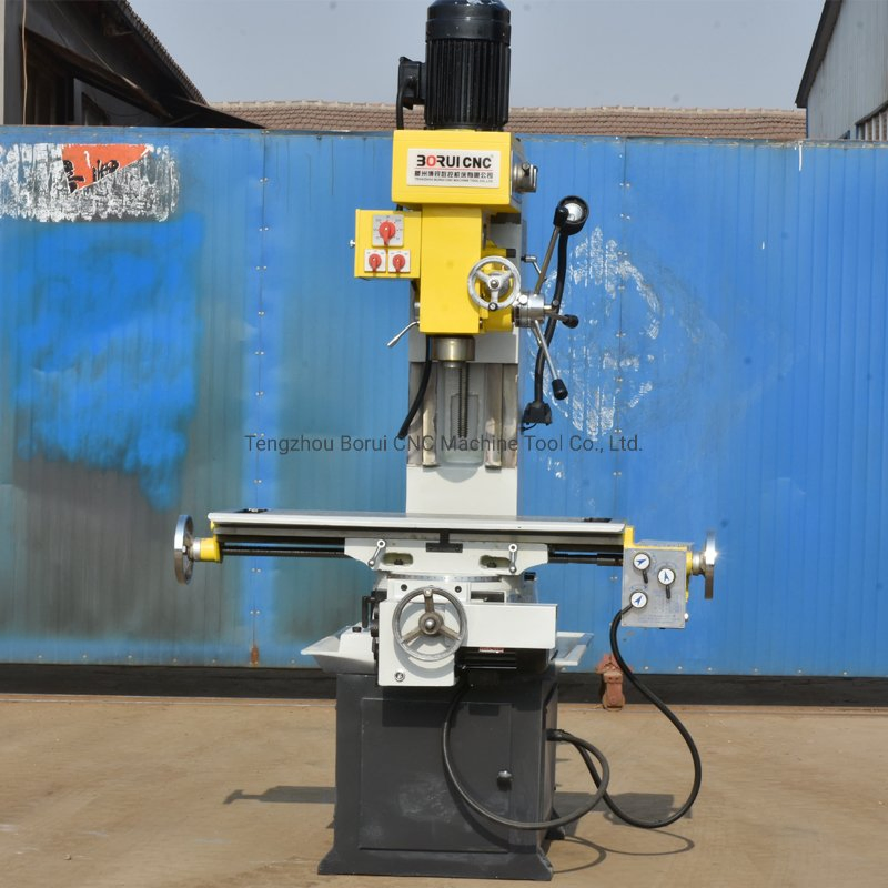 Vertical Mini Universal Worktable Drilling and Milling Machine Zx50c for Small Parts Fabrication Model Making and DIY Projects