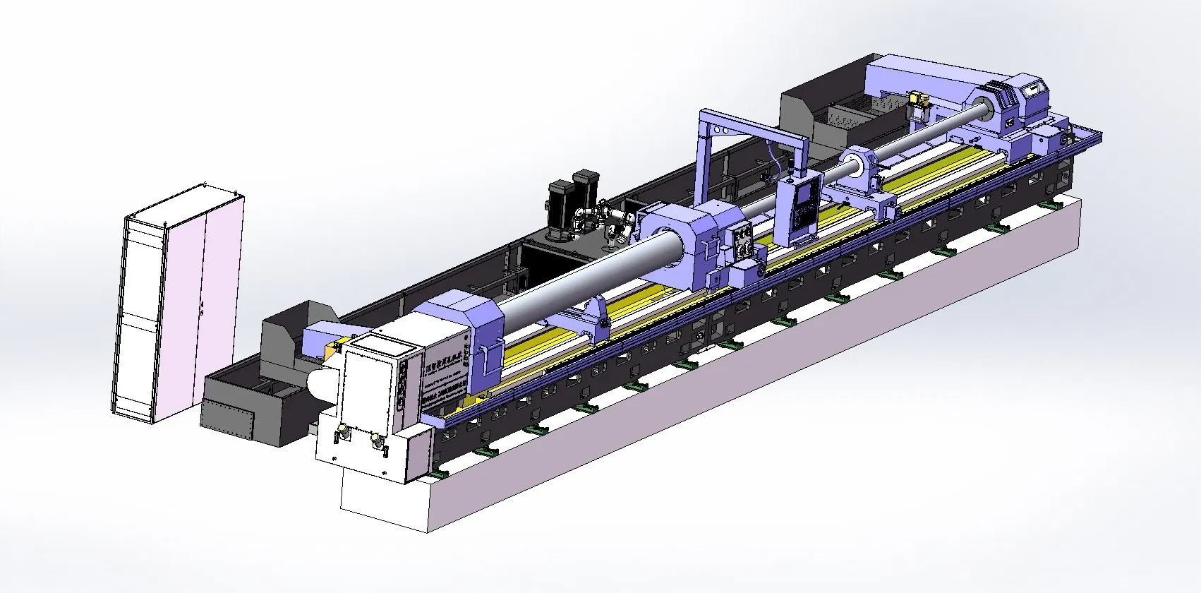 Tk25X4m CNC Deep Hole Boring Machine Tool