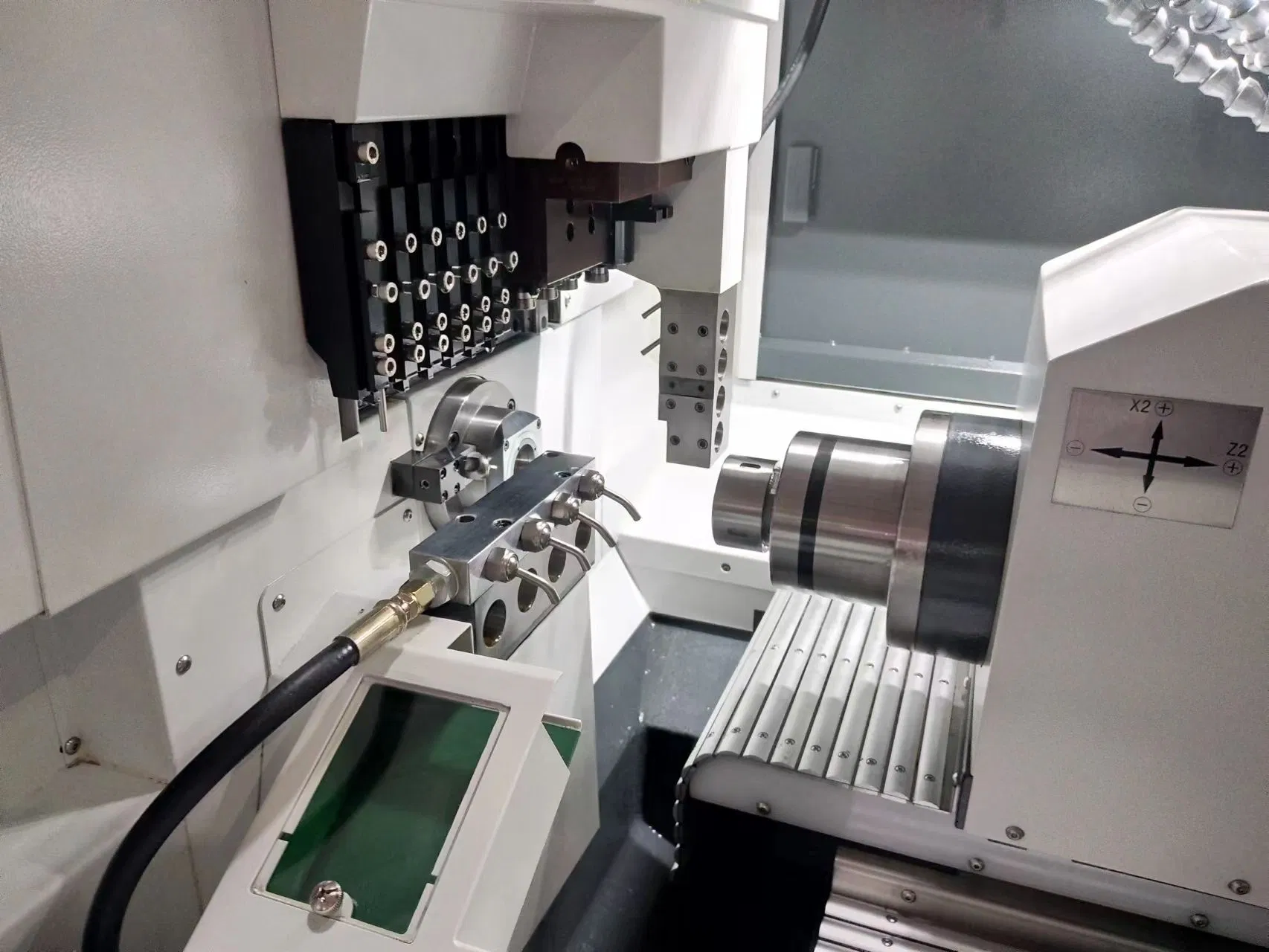 High-Precision CNC Turning Center with Smart Bar Feeder