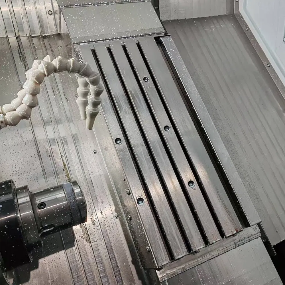 12-Station Turret Inclined Bed Heavy Duty CNC Turning Center with 550 mm Turning Length