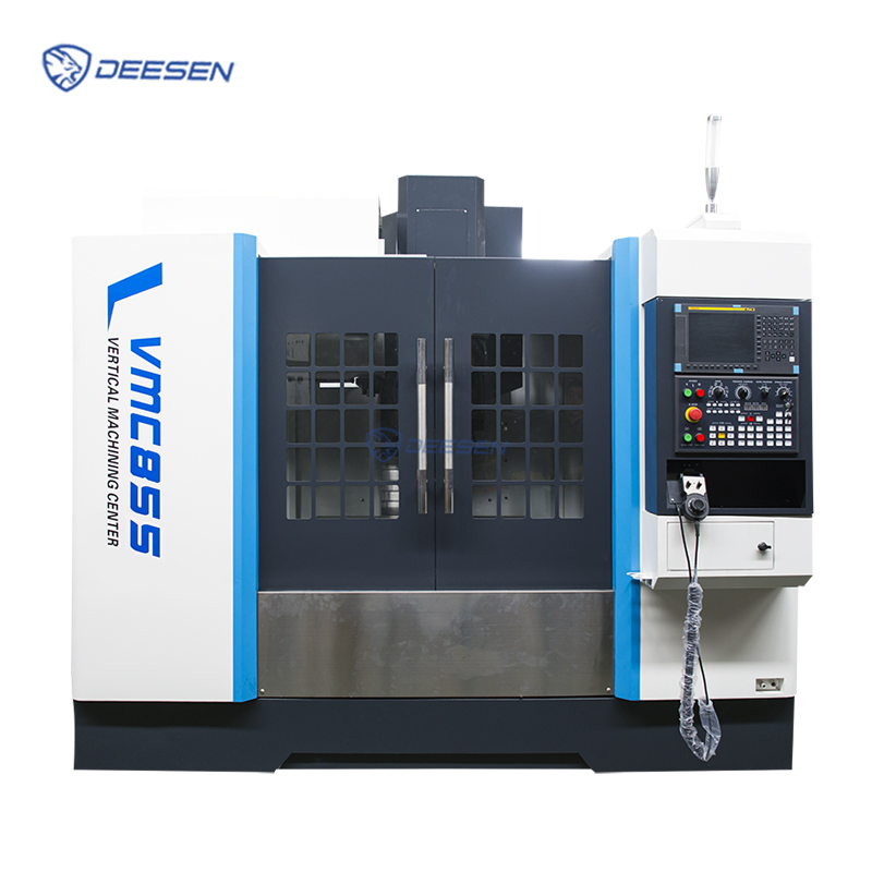 Vmc850 Vmc855 Small Universal Precision Metalworking Vertical Machining Center Fanuc Siemens Mitsubishi GSK Controller CNC Machining Mini CNC Milling Machine
