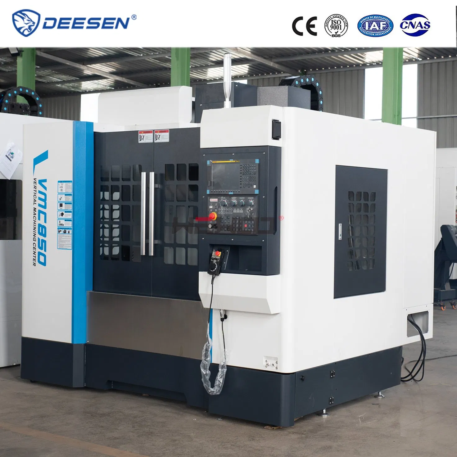High Quality Vmc 850 Automatic 5 Axis Vertical Machining Center Universal Metal Cutting Machine Tools Industrial CNC Milling Machine with Fanuc Control Systems