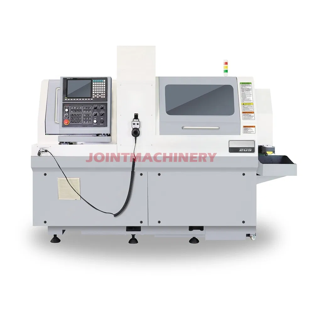 Factory Price Swiss Type CNC Turning Bench Lathe Automatic Swiss Lathe Machine Slm205-2