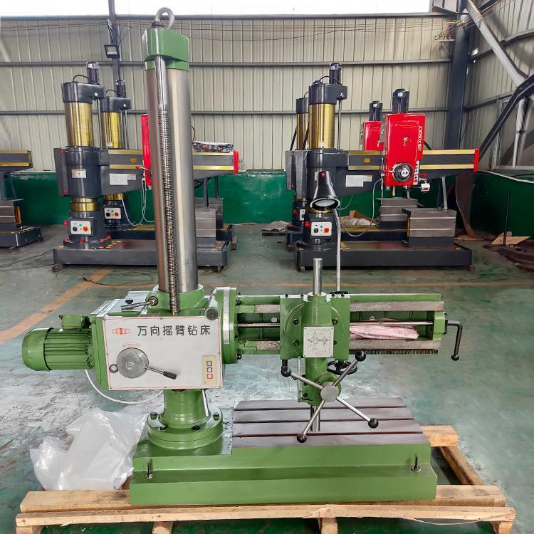 Factory Price High Machining Accuracy Vertical Metal Antiskid Diameter Drill Drilling Press Tapping Gear Driven Pillar Machinery Z3050 Radial Drilling Machine