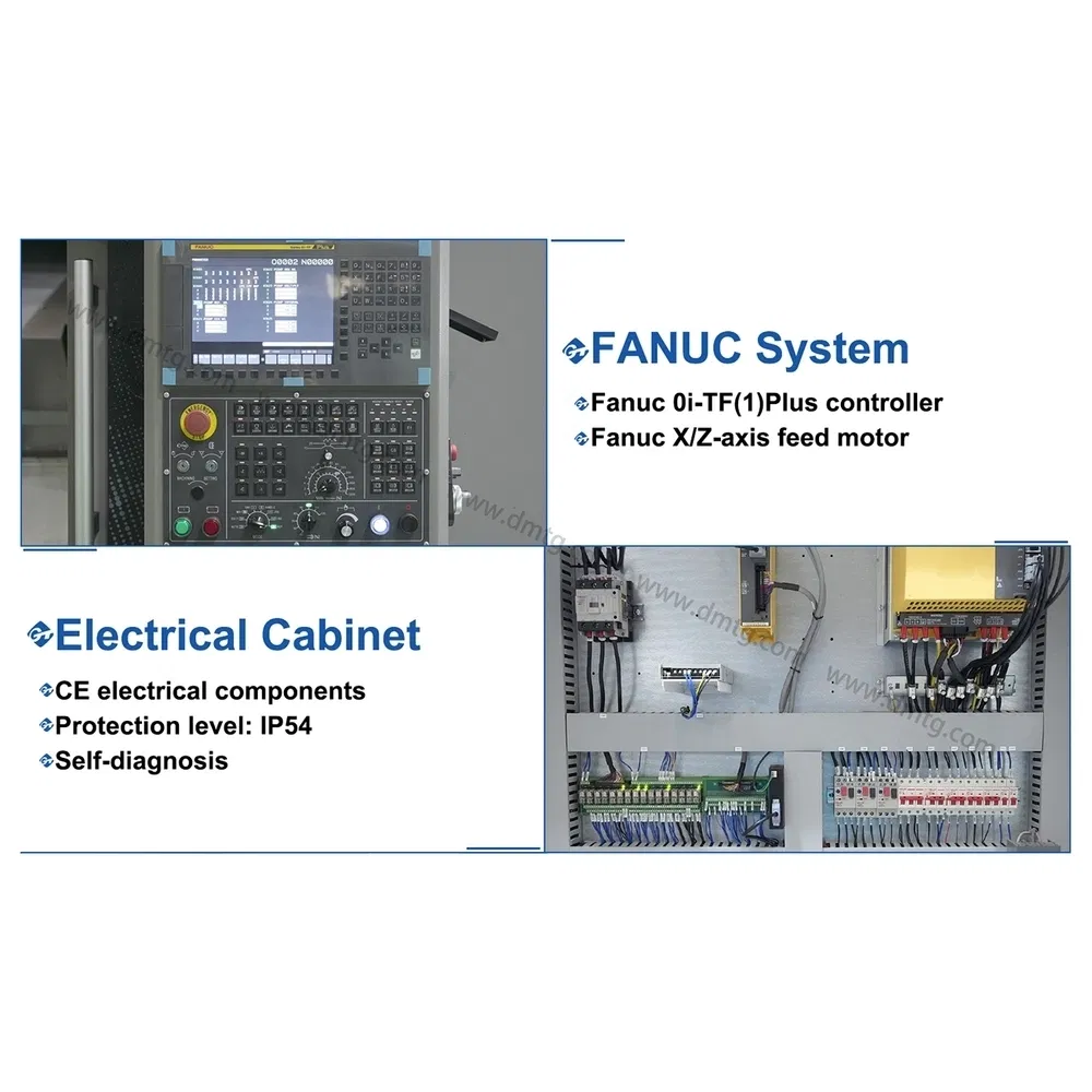 Dmtg Anti-Vibration Dl25mh Small CNC Turning Machining Center for High-Strength Cutting