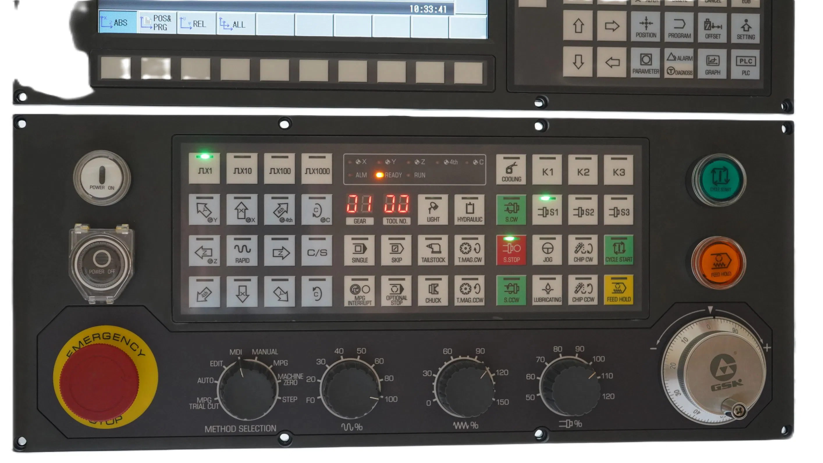 Precision CNC Control System for Advanced Milling and Turning