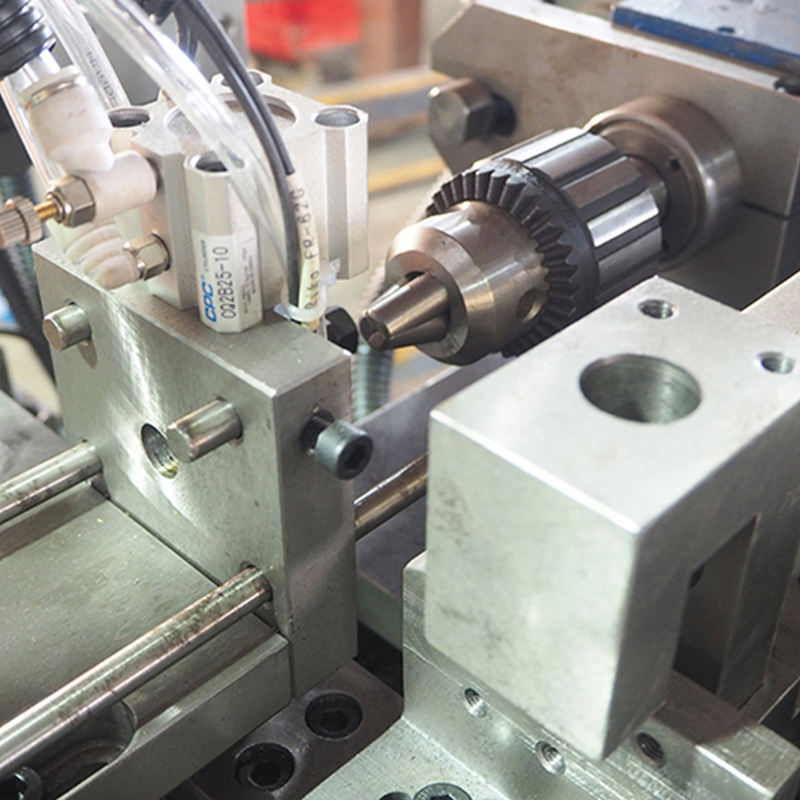 Automatic Cutting Drilling Tapping Machinery Equipment Copper Brass Aluminum Busbar Terminal Power Distribution Block Making Machine