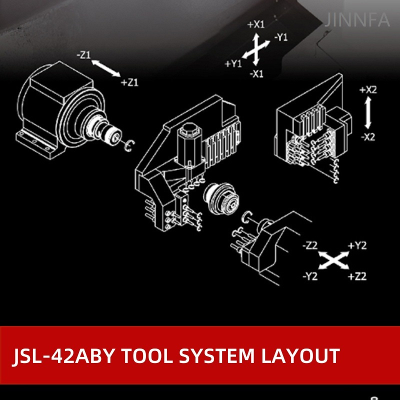 Swiss Type Turning Machine Jsl-42aby