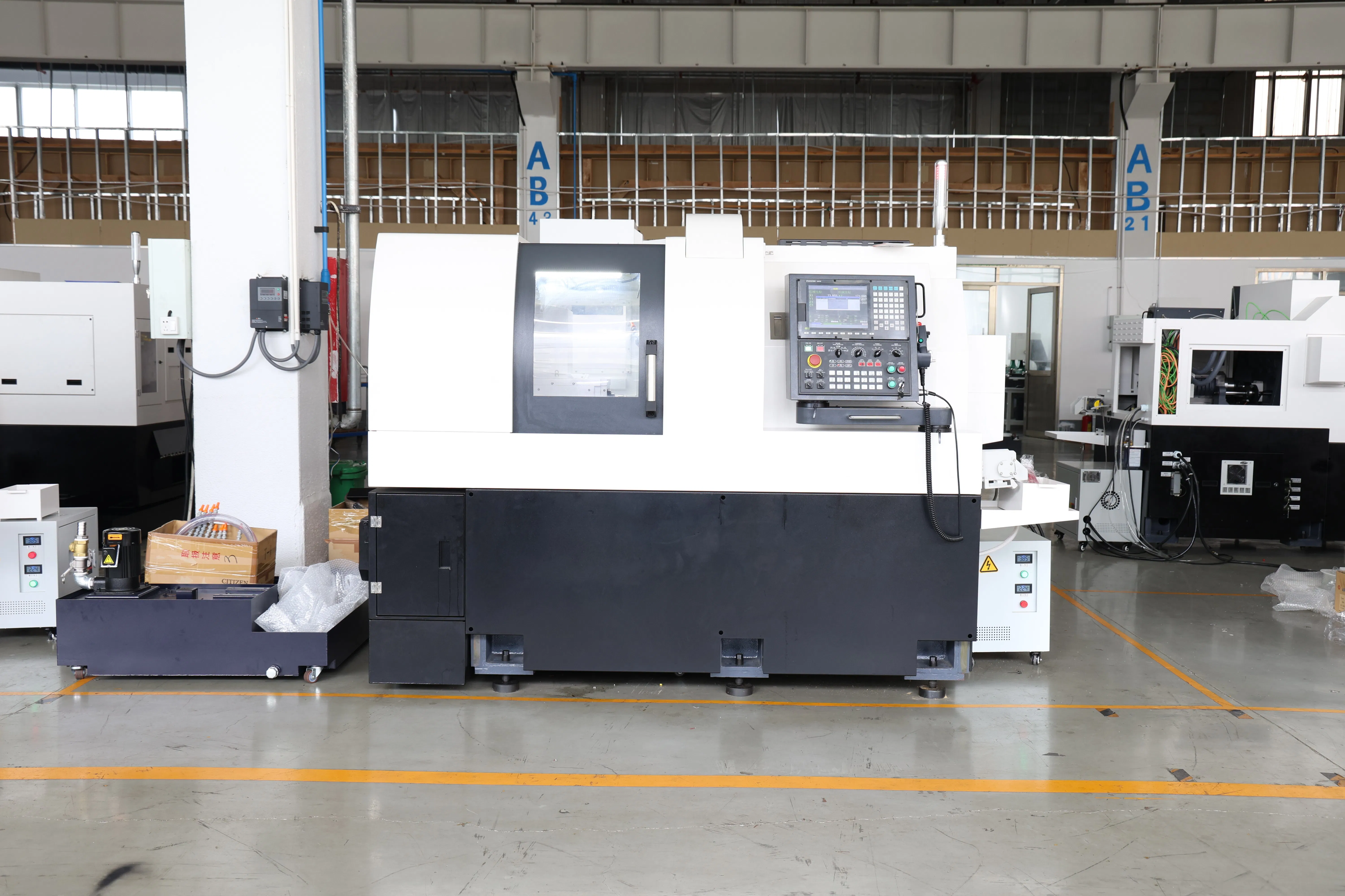 5-Axis High Working Efficiency Swiss Type Milling Machine CNC Lathe for Turning Milling CE Certified Turning and Milling Machine