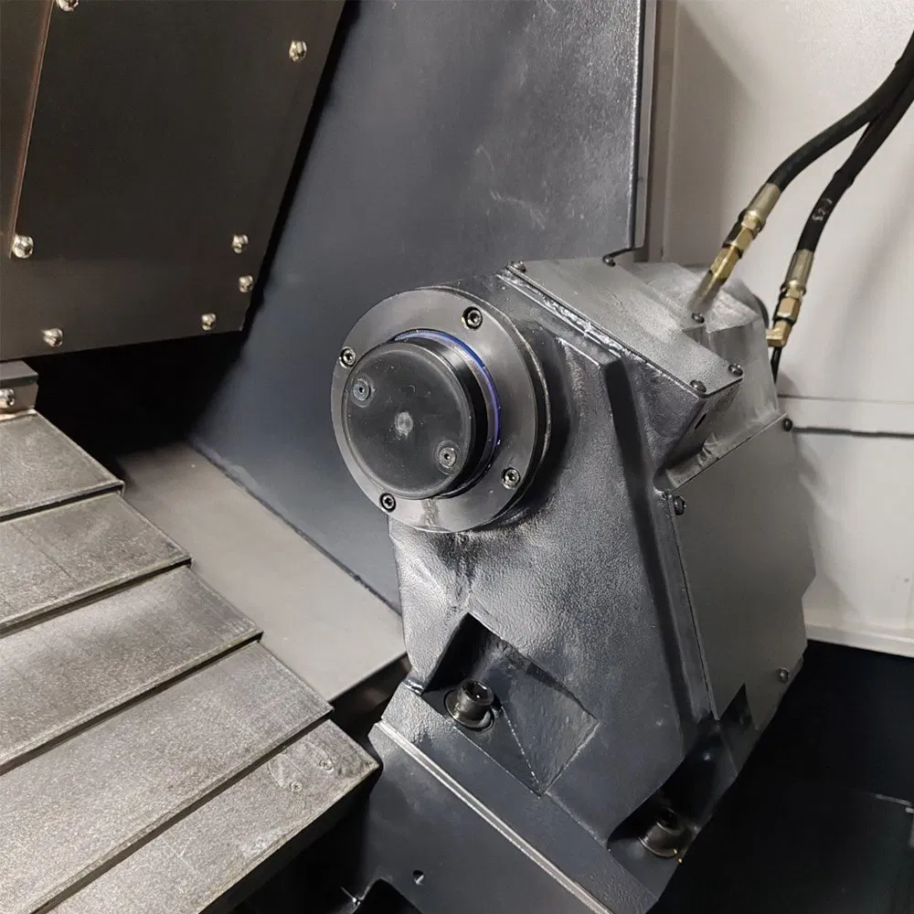 12-Station Turret Inclined Bed Heavy Duty CNC Turning Center with 550 mm Turning Length