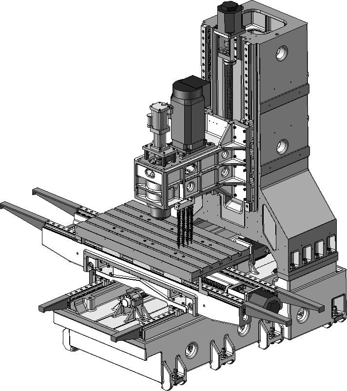 High-Speed Milling and Engraving, Automatic Tool Change Multi-Axis CNC Vertical Machining Center