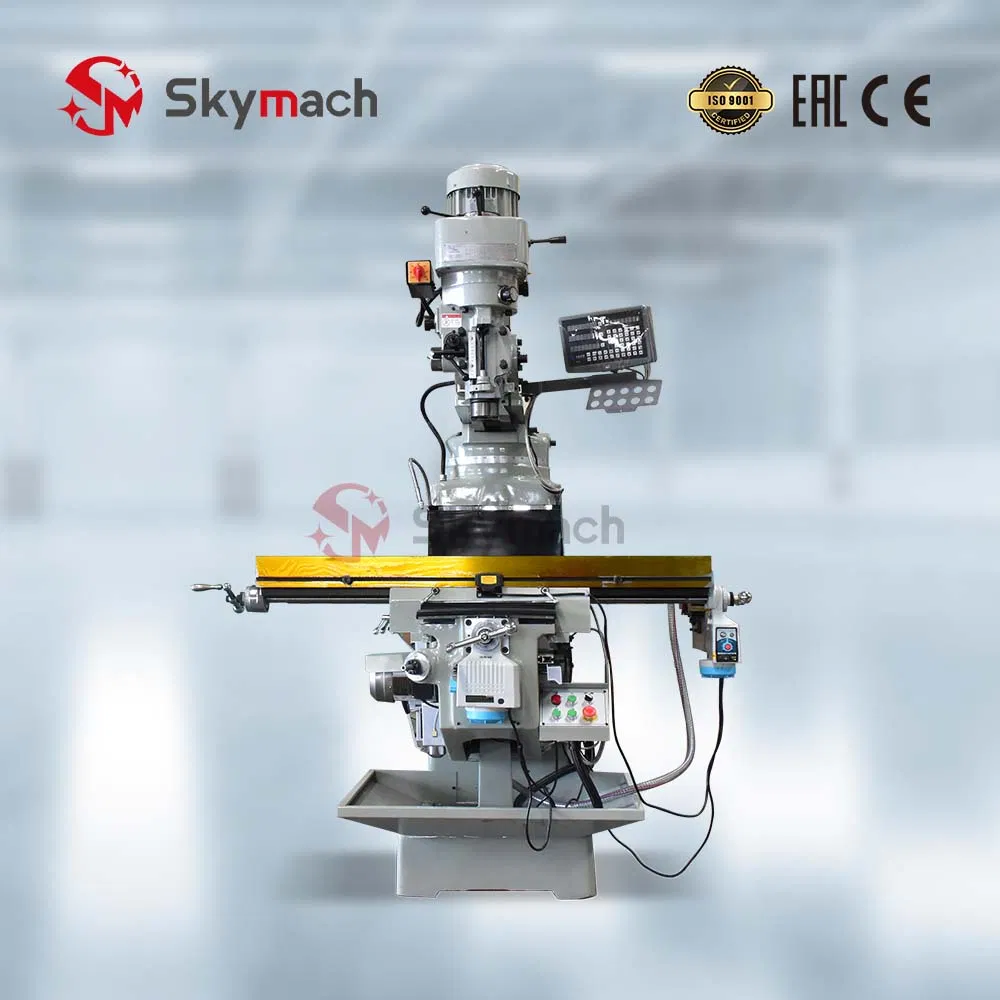 X6325 Precision Manual Milling Machine Featuring Ground Leadscrews and Dovetail Ways for Accurate Toolroom and Light Production Work