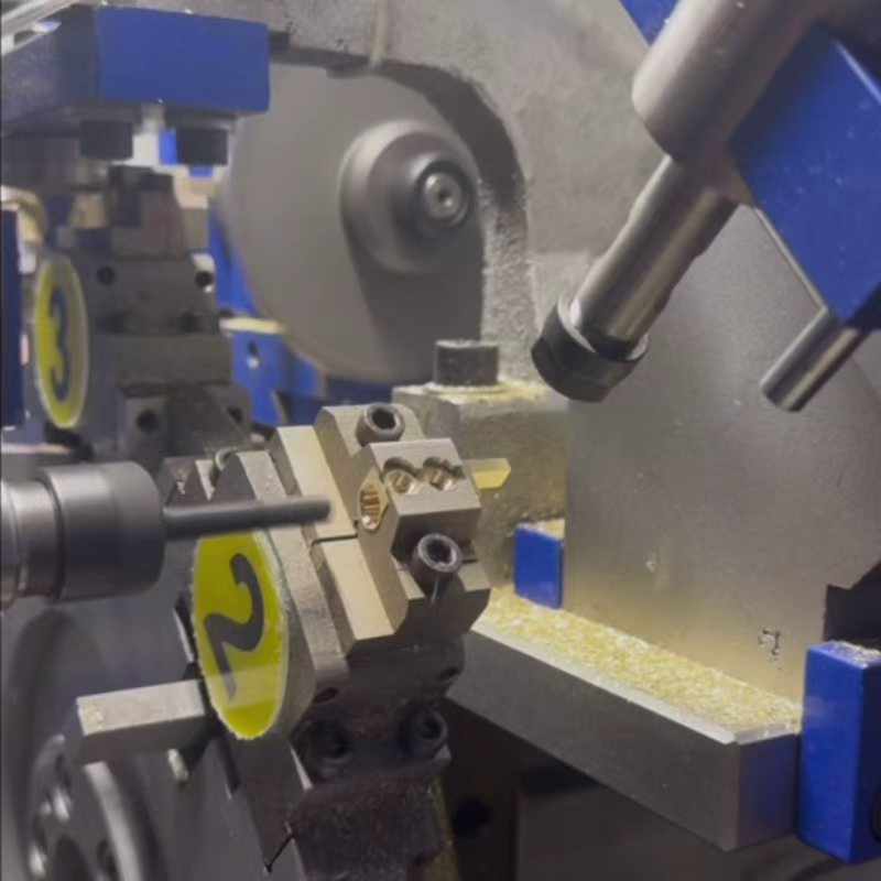 Quick-Die-Change, Switch Between Different Terminal Block Models, Automatic Cutting Drilling Tapping Equipment Copper Brass Aluminum Busbar Terminal Machine