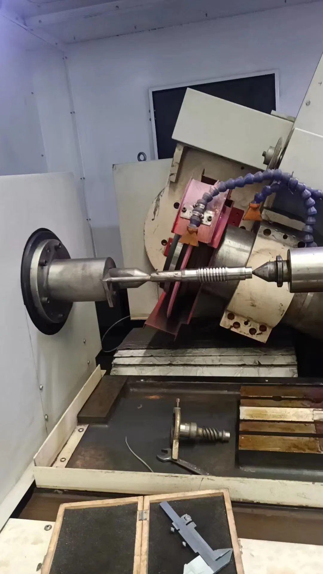 High Accuracy CNC Thread Worm Grinding Machine Grinding Cylindrical Thread Worms