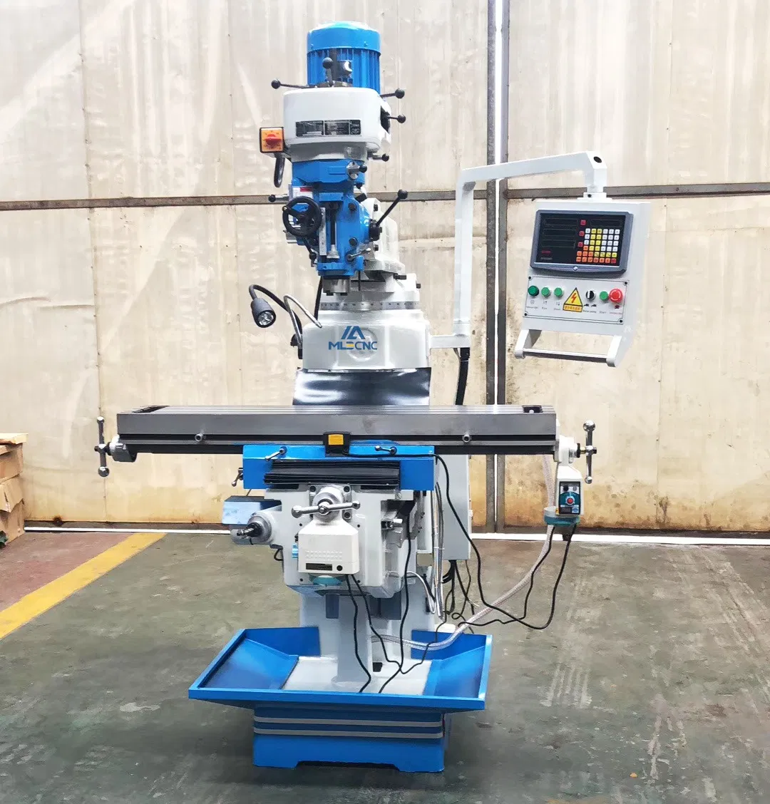 Universal Tool Turret Milling Machine Taiwan 4h