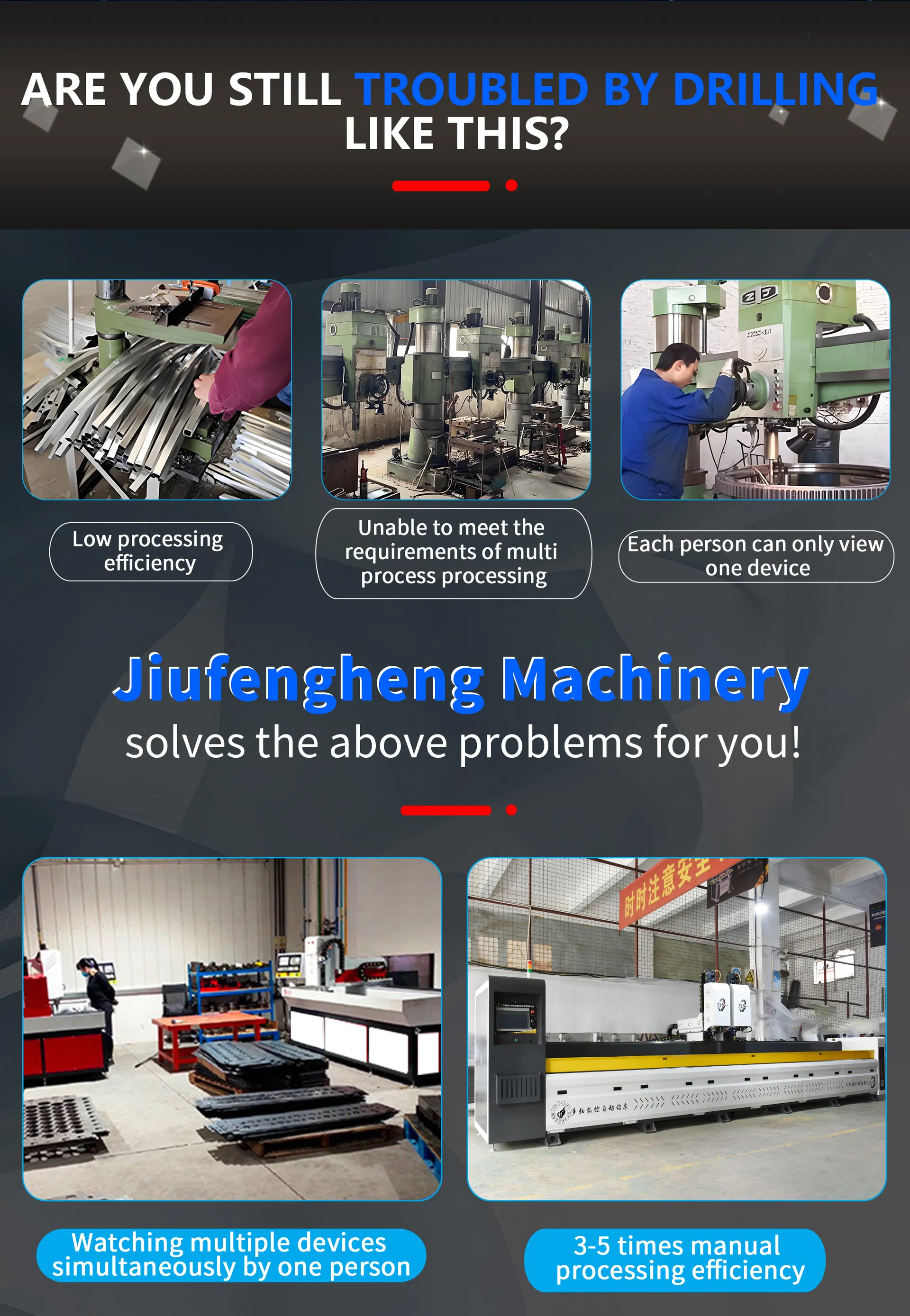 CNC Drilling Machine View 2