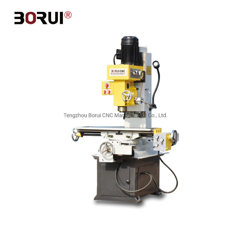 Vertical Mini Universal Worktable Drilling and Milling Machine Zx50c for Small Parts Fabrication Model Making and DIY Projects