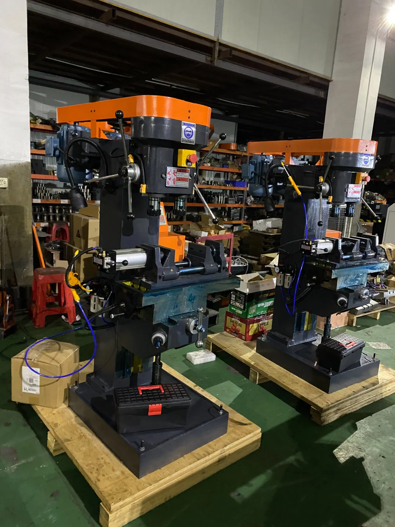 Yueli Manual Drilling and Tapping Machine for Faucet Parts Processing