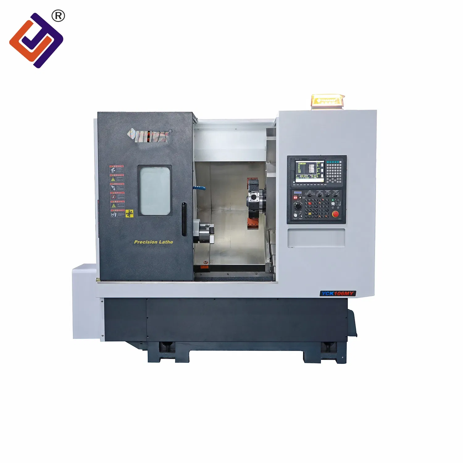 Y Axis Yck106my Horizontal Metal Slant Bed CNC Lathe CNC Turning Center