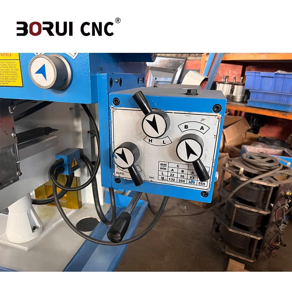 X6036 Universal Horizontal Knee Type Manual Milling Machine for Precision Drilling Boring and Slotting on Small to Medium Workpieces