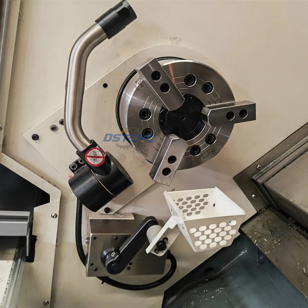 Tck56y Cutting Turning Drilling Milling Metal Slant Bed CNC Machine Center