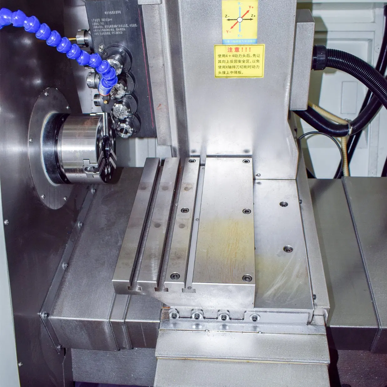 5 Axis Turn Mill CNC Machine Manufacturer CNC46 Vertical Machining Center CNC Turn-Mill Combination