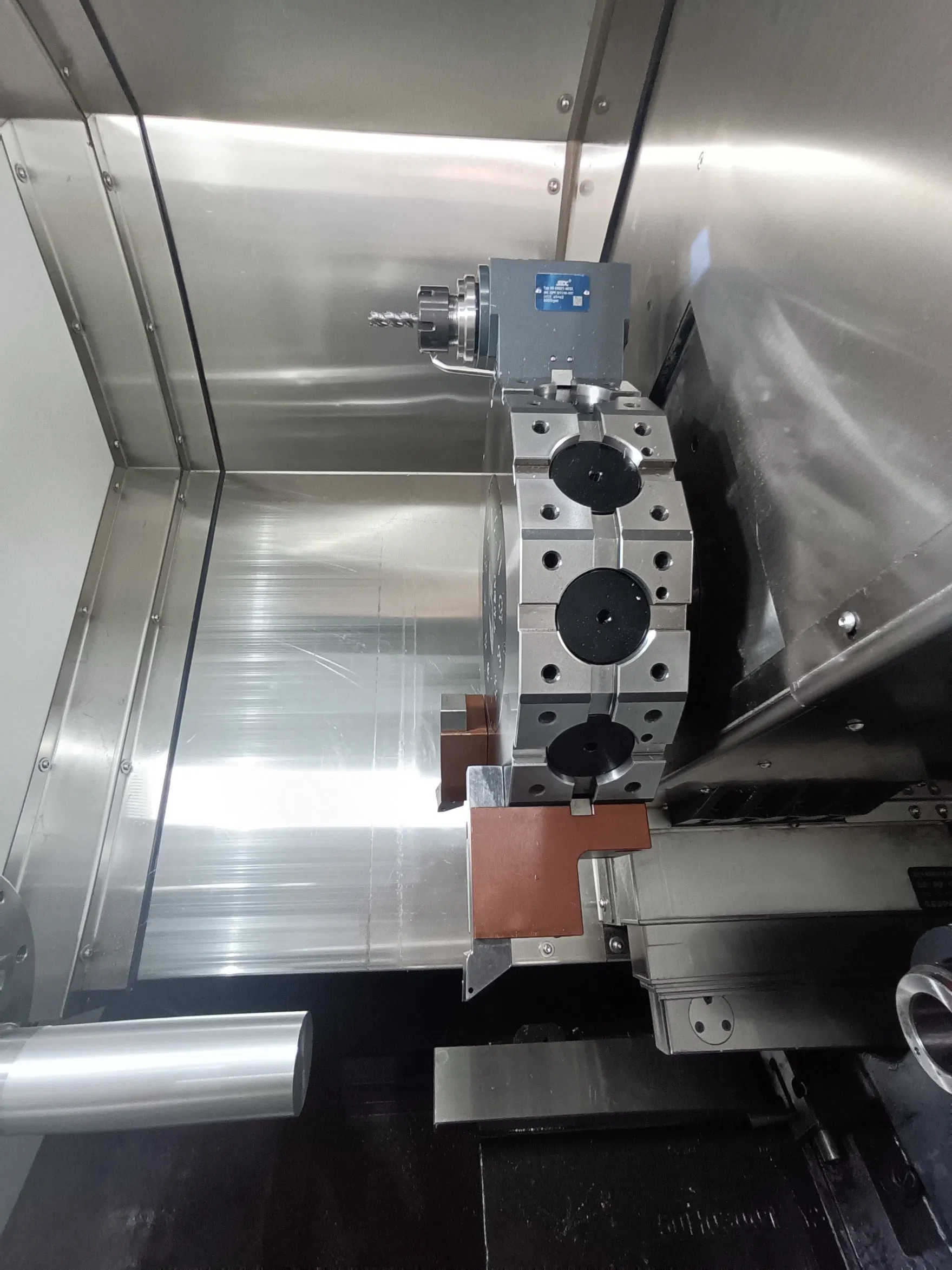 One-Setup Machining Multi-Axis Mill-Turnintegrated Turning &amp; Milling Live Tooling &amp; Milling Center