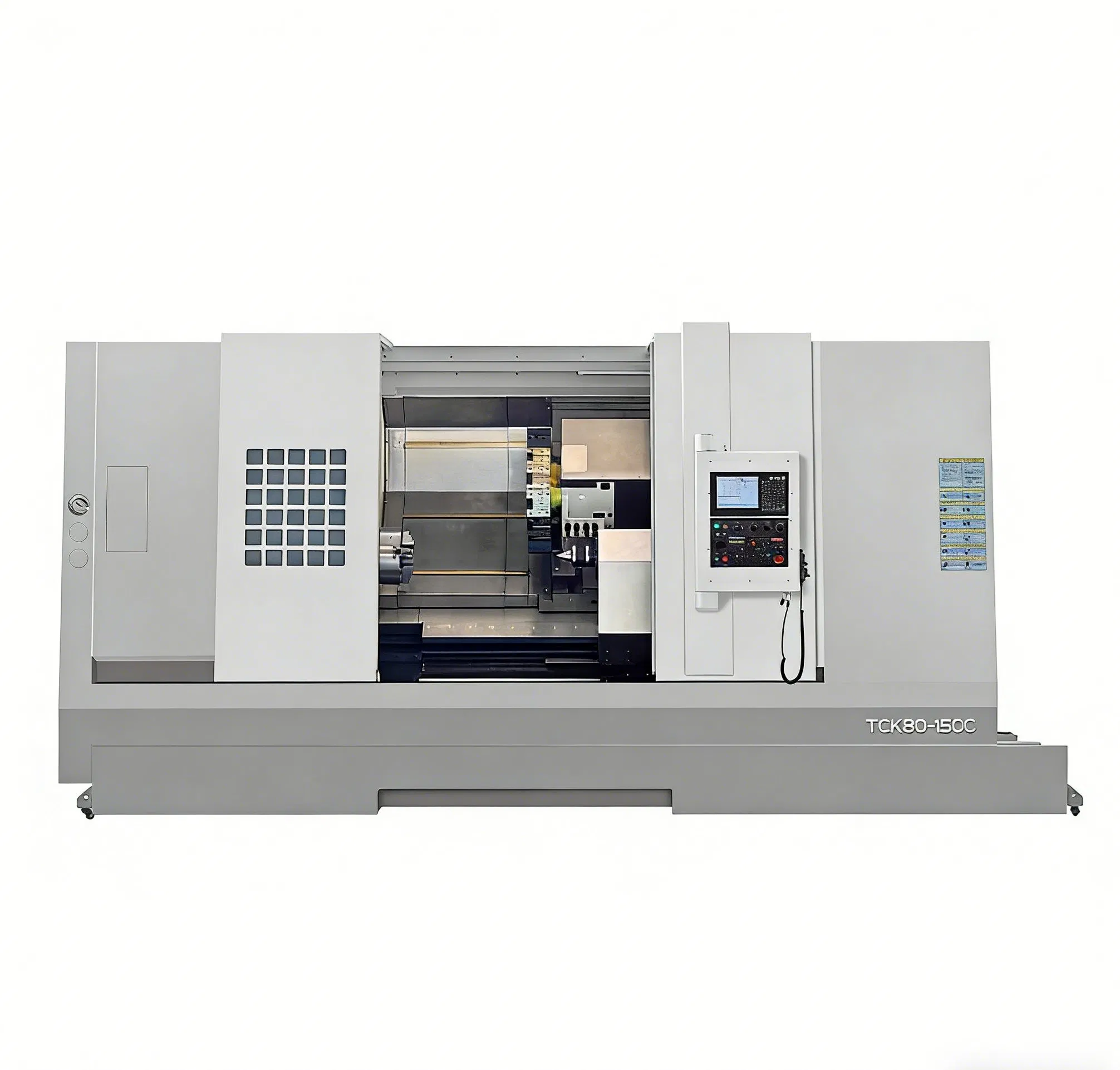 Tck80-1500 Industrial CNC Turning Center for Large Diameter Workpieces