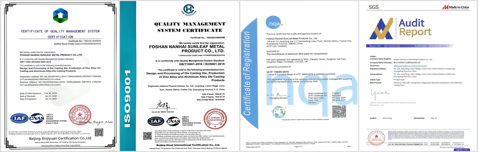 Certification Standards