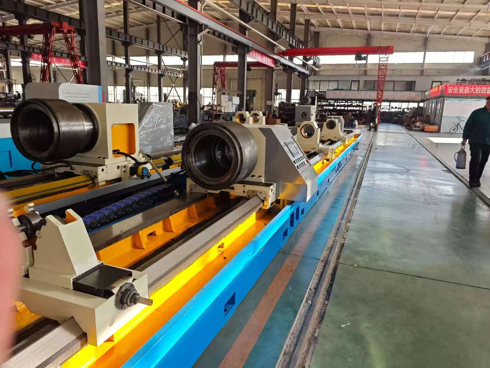 CNC Deep Hole Drilling and Boring Machine Horizontal Heavy Duty High Precision Deep Hole Processing Equipment for Cylinder Tube Steel Pipe