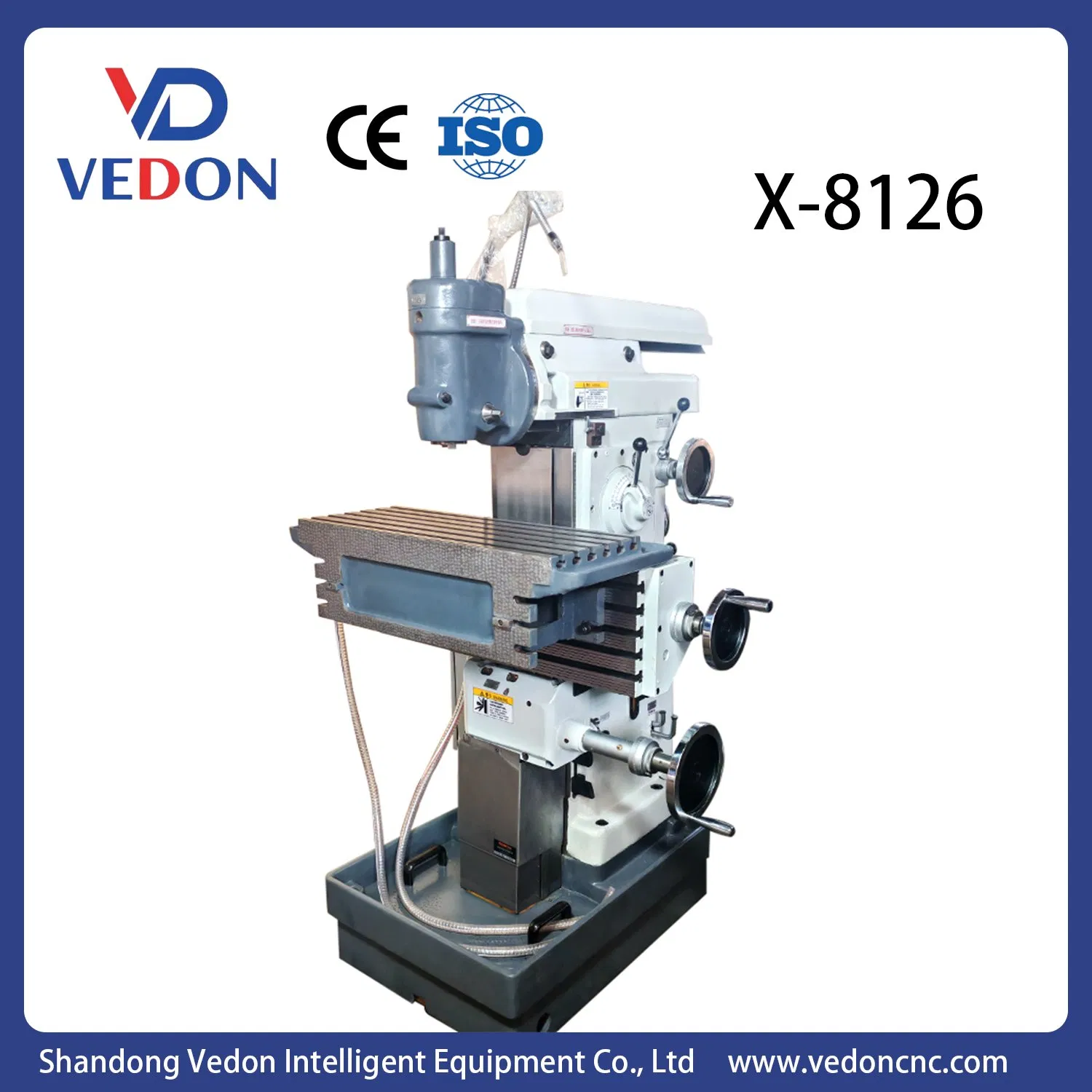 X8126 Universal Tool Milling Machine for Precision Toolroom Work