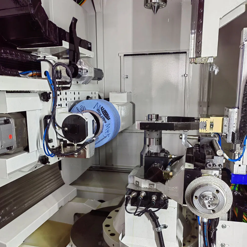 260-500 Dia CNC Worm Tooth Profile Modification Shaft and Disc Cylindrical Gear Grinding Machine