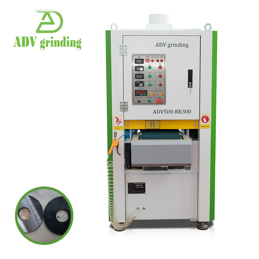 Stainless Steel Plate Deburring Machine Double Belt Stations for Heavy Slag Burrs Removal Rough Polishing and Fine Grinding Surface Finishing Finish