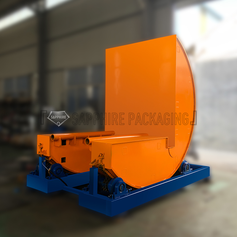 Heavy Duty Mold Turning Machine Steel Coil Turning Machine Vertical Flipping Machine Load 15t