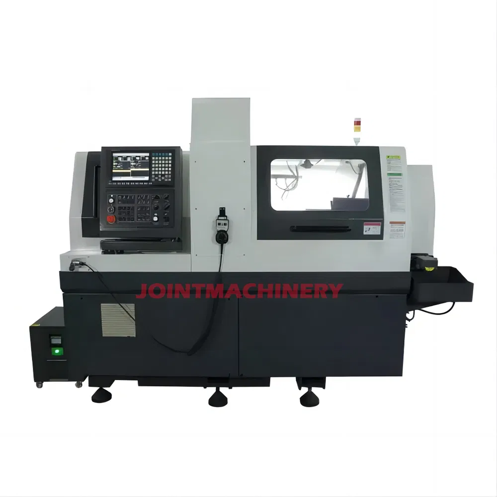 High Rigidity Slm265m-3 Flat Bed Swiss Type CNC Lathe Metal Turning CNC Lathe Machine