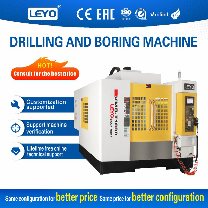 High-Precision Leyo Compact Vertical Machining Centre 5 Axis CNC System