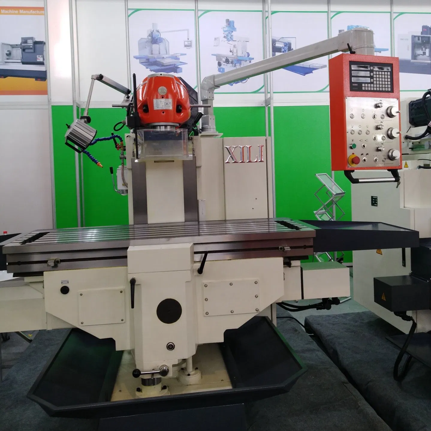 X5750 X5750A Universal Swivel Head Dro Milling Machine