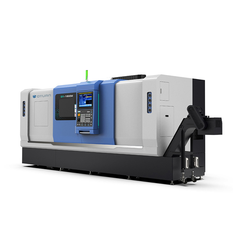 CNC Single Spindle Turning Center Sy1600m with Angular Contact Bearing Spindle