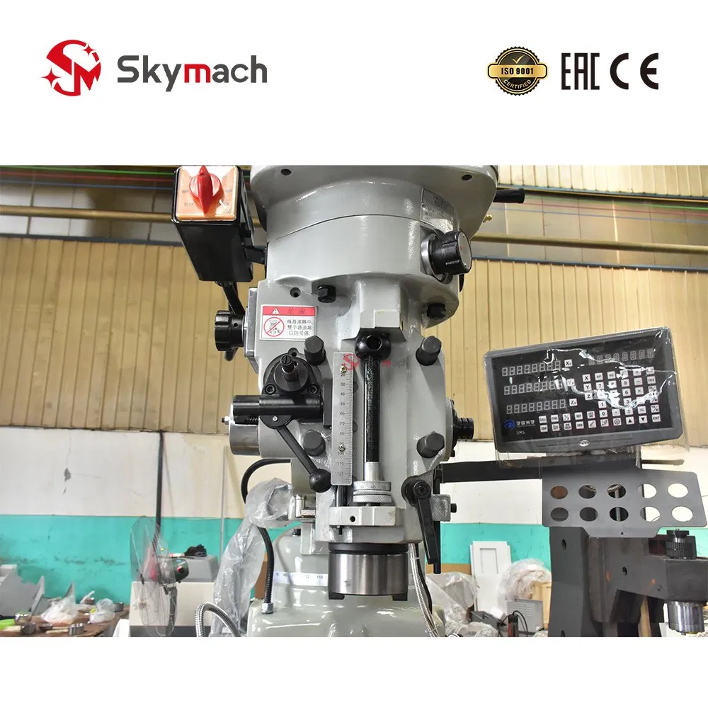 X6325 Precision Manual Milling Machine Featuring Ground Leadscrews and Dovetail Ways for Accurate Toolroom and Light Production Work
