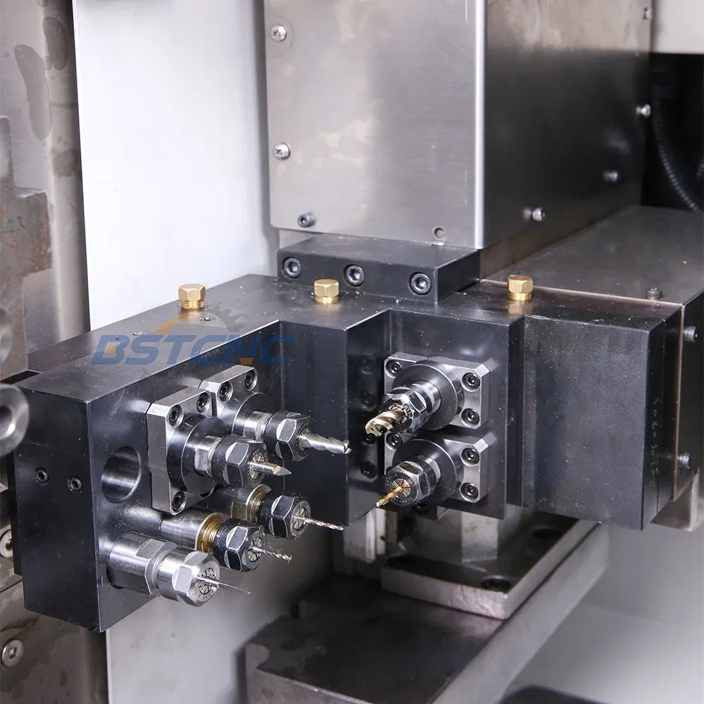 Bst-G206e Double Spindle CNC Turning and Milling Mini Swiss Lathe Swiss Type CNC Lathe Machine