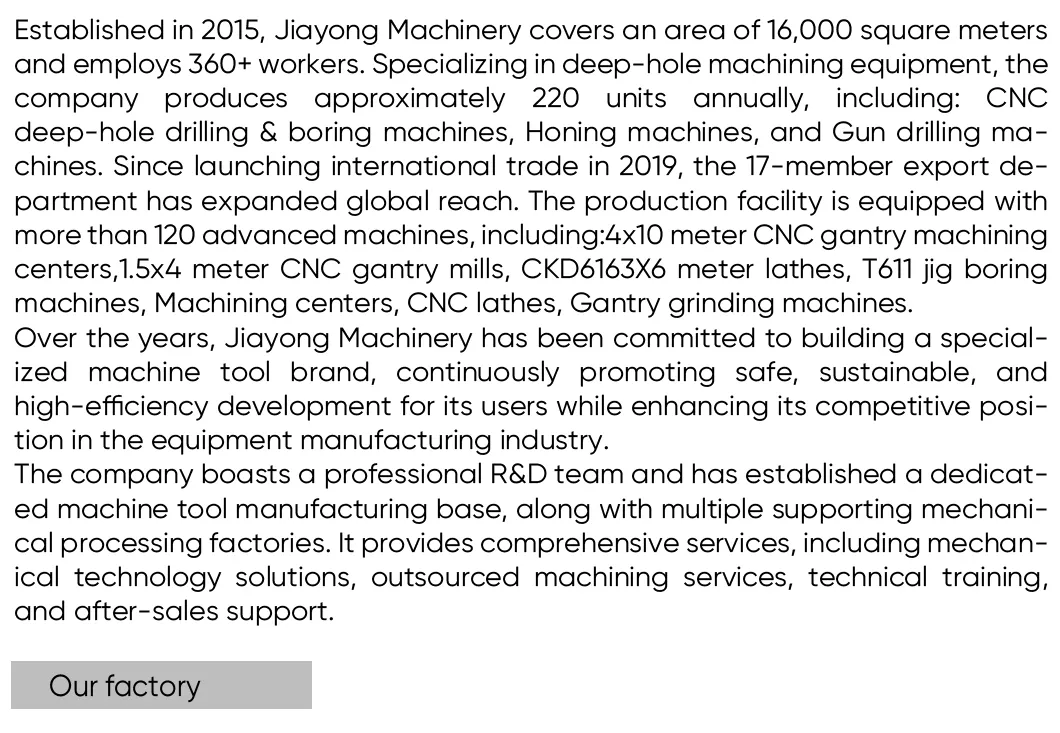 BTA Drilling System Detail