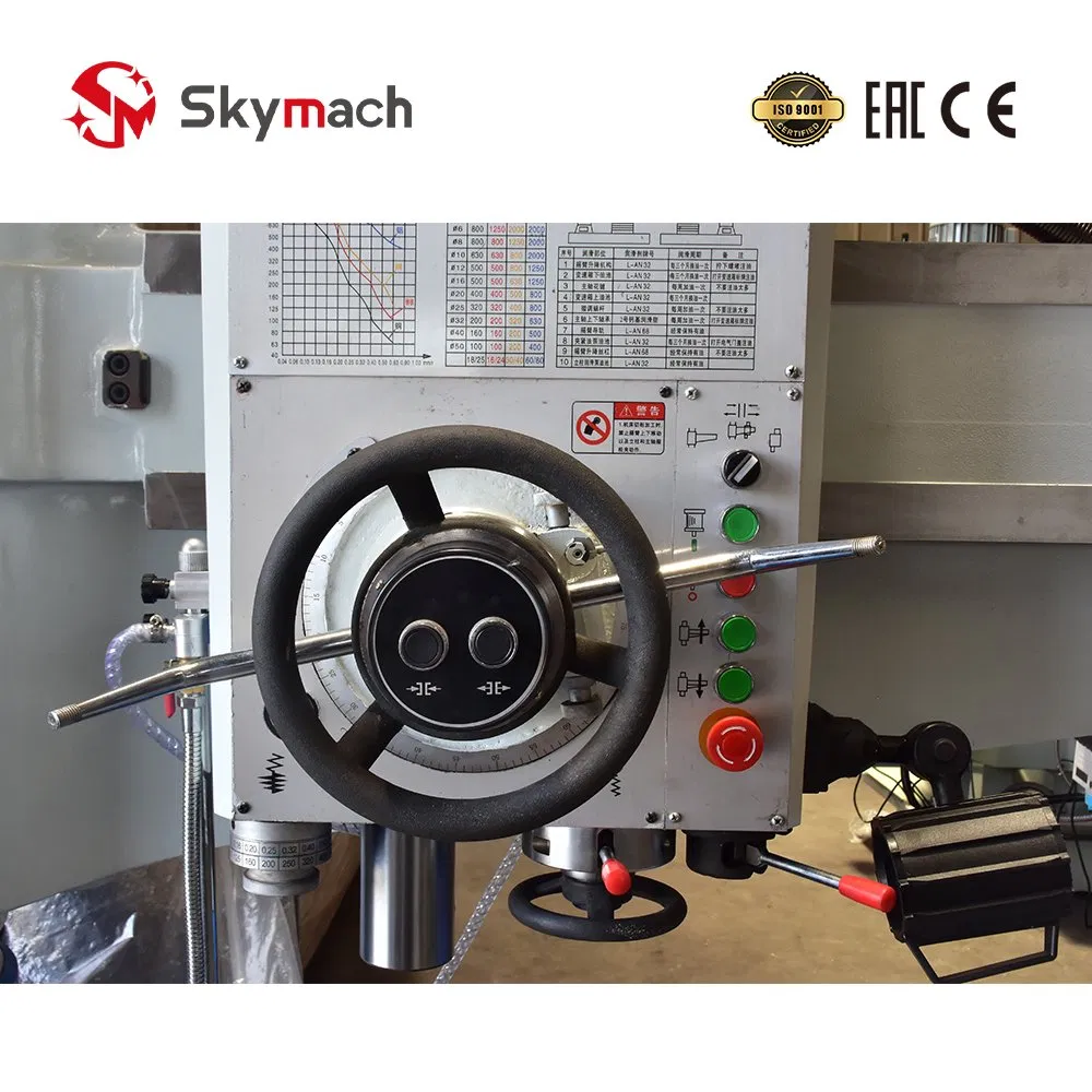 Z3050 Precision Radial Drilling Machine with Digital Depth Readout and Power Elevation for Toolroom and Fabrication