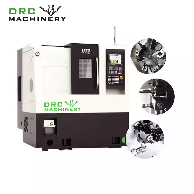 Precision CNC Turning Center with 12 Tool Stations and Fanuc System